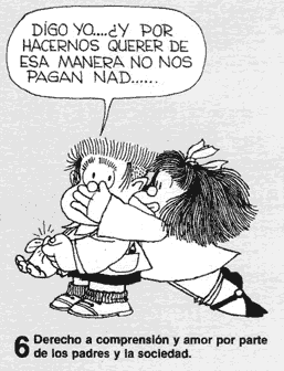 Resultado de imagen de derechos niño mafalda